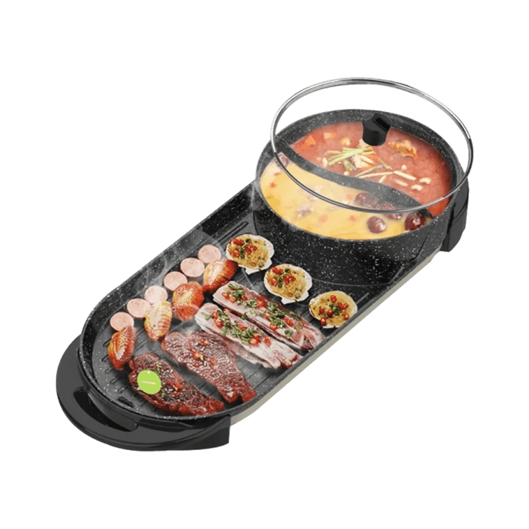 2-in-1 핫팟 및 바비큐 그릴 SK-J6868 4