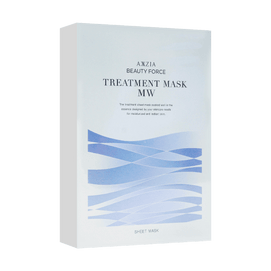日本AXXZIA曉姿 BEAUTY FORCE 禦顏晶采浸透閃耀精華面膜 MW藍繃帶 滋潤保濕 清透提亮 7片裝
