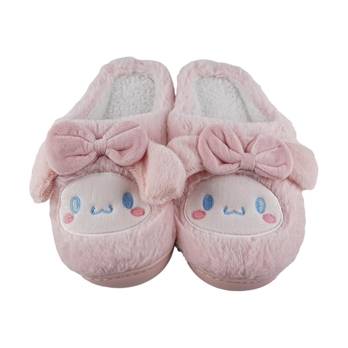 Slippers Xiaolin Jiaheng Big Ear Dog Pink Pink 40-41