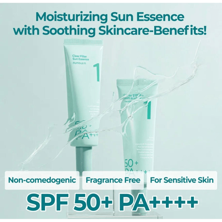 韩国 Numbuzin No.1 清澈滤光防晒精华 50毫升 5