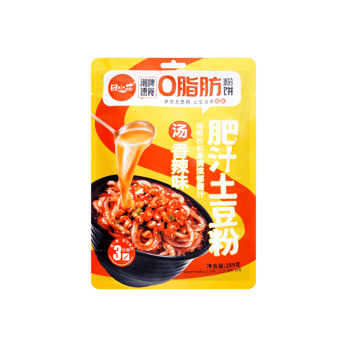 0 Fat Soup Potato Noodle Spicy Flavor 289g