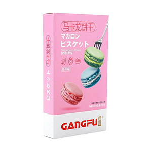 Strawberry Macaron Cookies 1.76 oz【Afternoon Tea Snack】