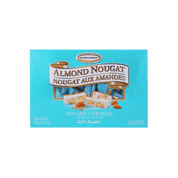 Soft Almond Nougat-Salty Caramel 200g