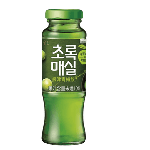 韓國WOONGJIN熊津 青梅汁飲料 禮盒裝 180ml*12瓶【酸甜清爽開胃】