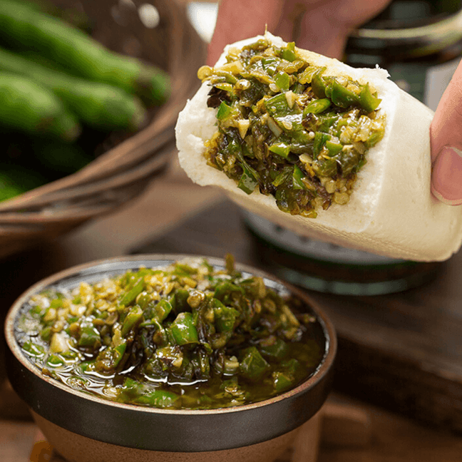 与美 炭烧烧椒酱 230g【炭烤辣椒酱】【可制作烧椒皮蛋烧椒鲈鱼】