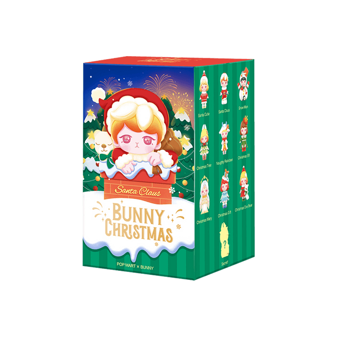 【圣诞限定】泡泡玛特POP MART BUNNY圣诞系列盲盒手办 单个