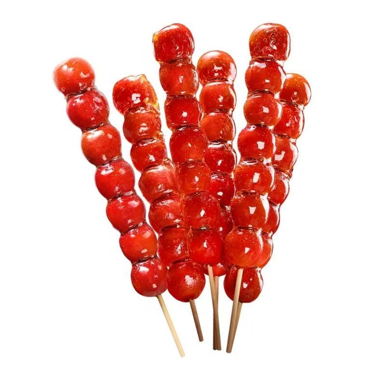 クレイジーホーソン フリーズドライホーソン 砂糖漬けホーソン串 - ふっくらとした果実、甘酸っぱい、サクサク、味覚を目覚めさせる (55g) 13