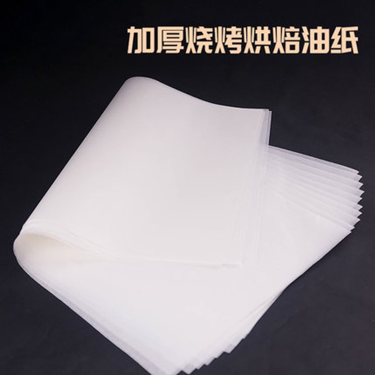 【中國直郵】 親太太 廚房炸烤肉紙吸油紙 防油隔油紙 100張裝 3