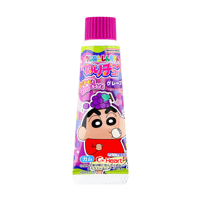 Crayon Shin-chan Chewing Gum, Grape Flavor, 1.06 oz