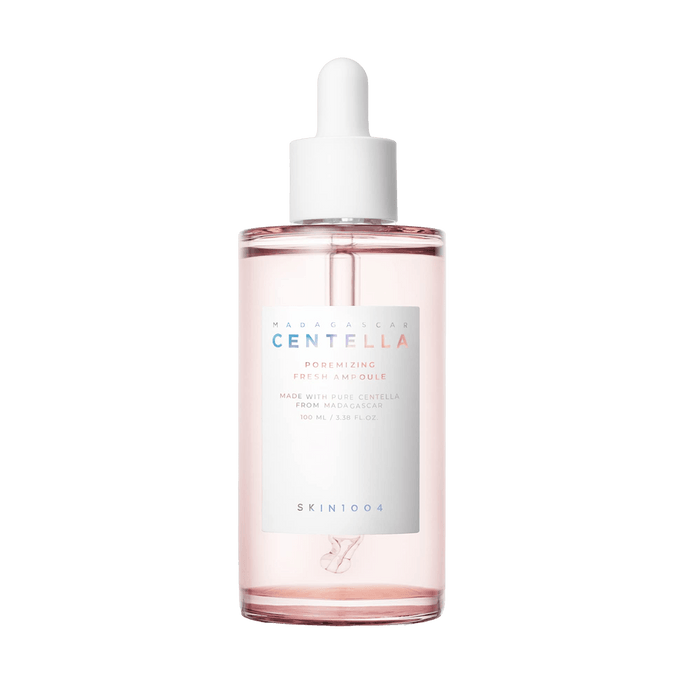 韩国SKIN1004理肤天使 马达加斯加积雪草 喜马拉雅粉盐收敛毛孔紧致抗皱精华液 100ml 补水控油净透滑 