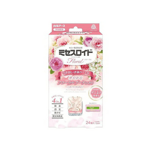 [일본 직배송] 하쿠겐 어스 향기 나는 의류용 방충제 (24개입, 플로럴 향) - 작은 서랍형 옷장에 적합합니다. 방충, 탈취, 곰팡이 방지, 얼룩 방지의 네 가지 주요 기능으로 옷을 효과적으로 보호합니다.