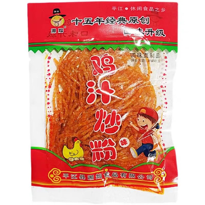 Chicken sauce stir fried noodles and spicy strips 18g*10bag
