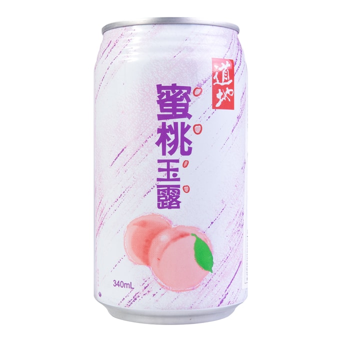Taiwanese Peach Juice Drink 340ml