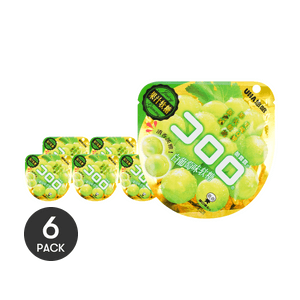 White Grape Flavor Jelly Gummy Candy,1.83 oz *6【6 Packs】