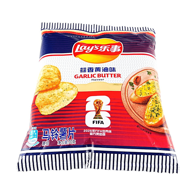 2026 FIFA World Cup Limited Edition,Potato Chips French Garlic Butter Flavor, 2.47 oz 4