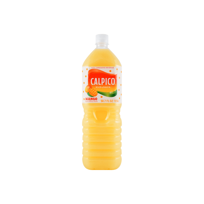 日本ASAHI朝日 CALPIS可尔必思 无碳酸天然乳酸菌饮料 芒果味 超大瓶1.5L装