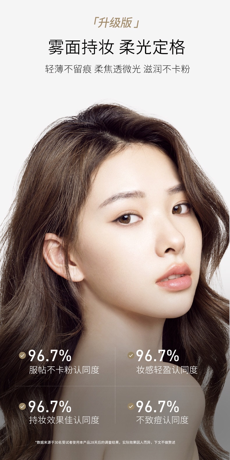 【中國直郵】 AKF 輕透控油散粉 定妝粉 持久控油不脫妝蜜粉餅 柔焦款【04#柔膚自然色】1件