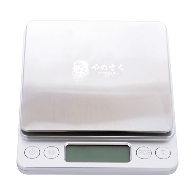 日本YANOSAKU矢之作 烘焙秤 高精度厨房电子秤 小型电子秤 充电款
