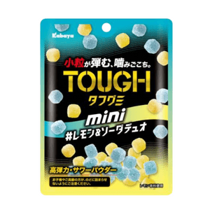 日本 KABAYA 高彈性 檸檬x汽水 mini顆粒汽水糖 80g
