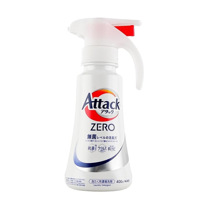 アタック 抗菌EX 酵素洗濯洗剤 強力抗菌 プレスボトル 400g