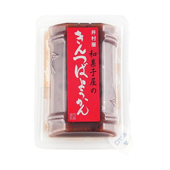 日本井村屋 红豆羊羹 84g【日式传统和果子甜点】