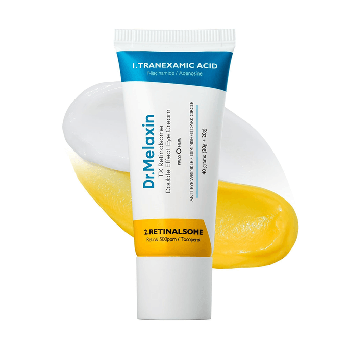 TX Retinalsome Double Effect Eyecream 40g, Tranexamic Aid + Retinalsome + Niacinamide,  Revive, Brighten & Firm