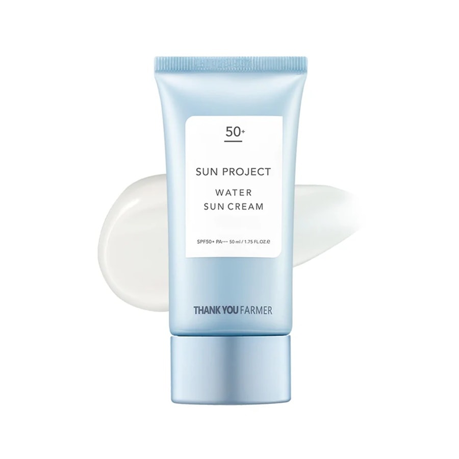 韓國 Thank You Farmer 水潤防曬霜50ml SPF50+ PA+++ 輕盈上臉清爽不黏膩