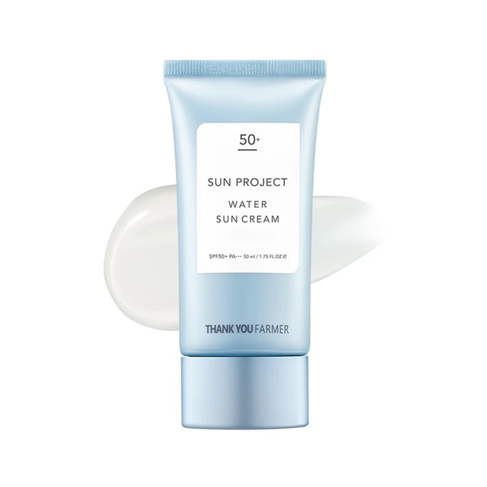 Water Sun Cream SPF50+ PA+++ 50ml – Lightweight Daily Sun Cream with a Fresh, Comfortable Finish