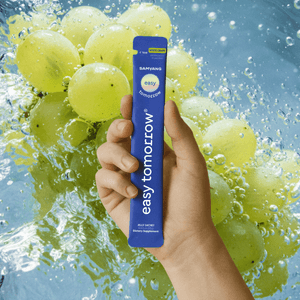 Easy Tomorrow Jelly Stick, White Grape Flavored, 2 Sticks