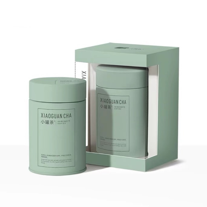 [중국 다이렉트 메일] 작은캔철관음차 1캔 50g, 상큼한 향, 안주와 디저트의 좋은 파트너