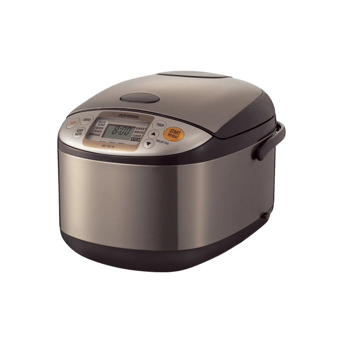 【Low Price Guarantee】Micom Rice Cooker And Warmer With Steaming Basket 1.8L, 10 Cups, NS-TSC18, 120 Volts