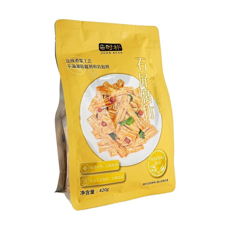 時樸 石屏腐竹 420g【雲南特產】【色澤自然豆味醇香】【可炒菜涮煮涼拌】 7