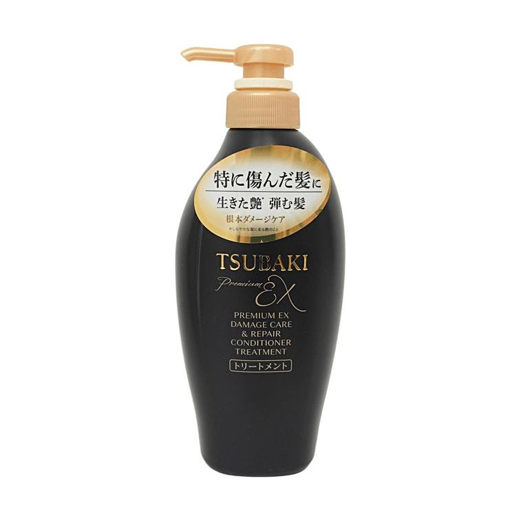 TSUBAKI Black Camellia Luxury Black Ion Repair Strong EX ヘアコンディショナー、13.5 fl oz [2024年新バージョン] 4