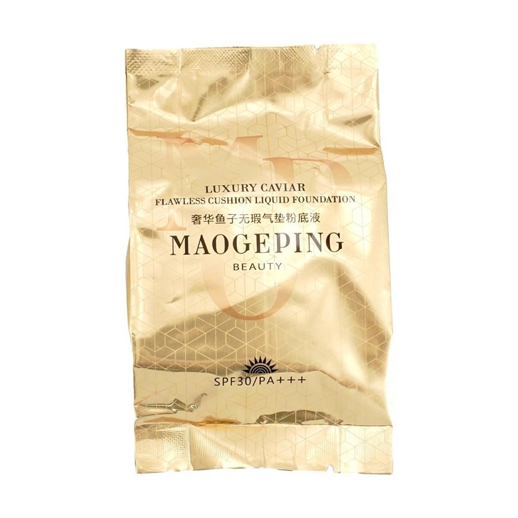 MAOGEPING Luxury Caviar Flawless Cushion Refill #801, 0.35 oz