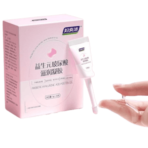 Prebiotic Hyaluronic Acid Moisturizing Gel 5g*10 tubes/box Intimate Wash Hydrating, Antibacterial, Moisturizing, and Nourishing for Dryness and Hydration