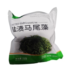 Firecracker Bamboo Shoots, Ready-to-Eat Salted Seaweed, Gongcai Dried Hot Pot Ingredient, Dried Seaweed, 250g * 1 Bag