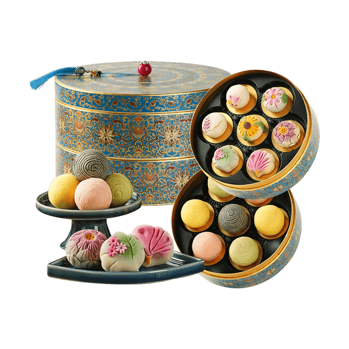 【Pre-sale】Imperial Banquet Mooncake Gift Box 14pcs 805g
