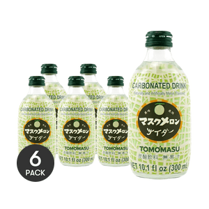 Muskmelon Cider,Fruit Soft Drink,Carbonated Drink ,10.14fl oz *6【6 Packs】