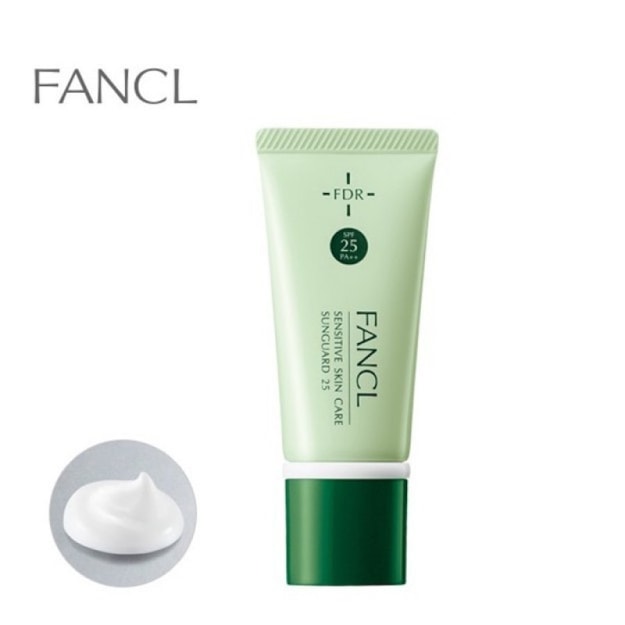 商品详情 - 【日本直邮】FANCL无添加 FDR干燥敏感肌系列 SPF25防晒乳 30g - image  0