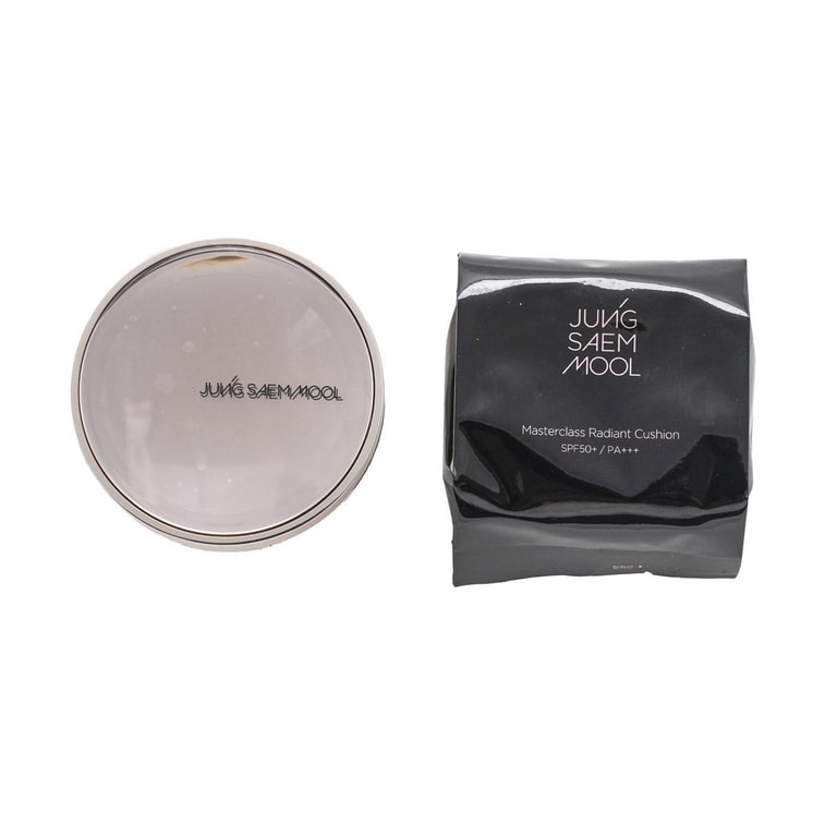 Masterclass Radiant Cushion, Brightening, Wrinkle Care, Anti-UV, SPF50 PA+++, 0.52 oz.*2ea, #N1 Ivory 【Refill Included】 10