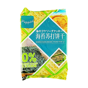 해초맛 소다 크래커 비스킷 400g (14.29oz) [백설탕 무첨가]