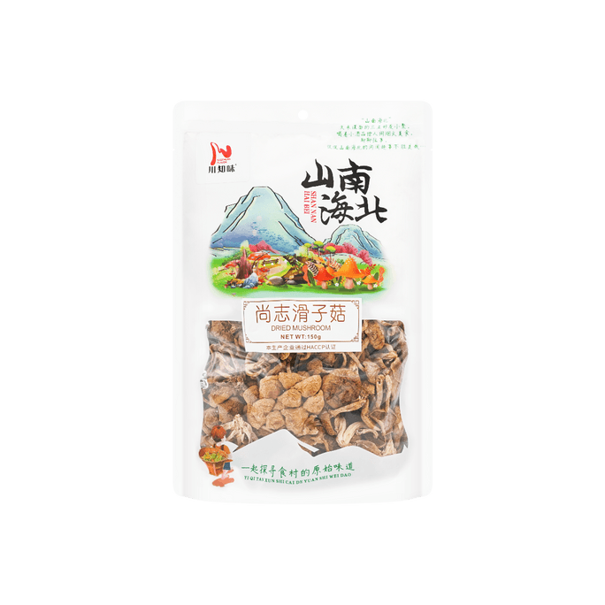川知味 尚志滑子菇 菌類乾貨 150g