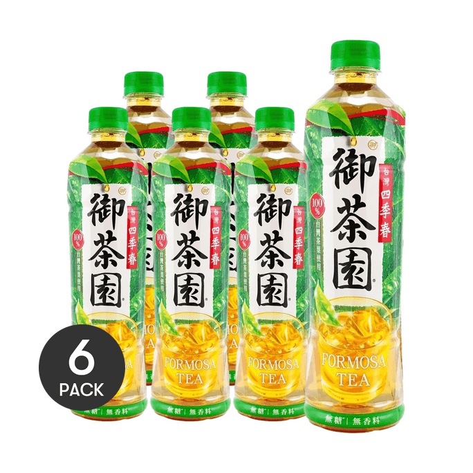 Taiwan Four Season Tea, 18.6 fl oz *6【6 Packs】