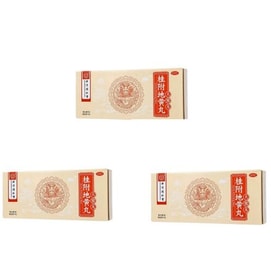 【中国直邮】 北京同仁堂 桂附地黄丸9g*10丸/盒【半疗程3盒装】温补肾阳