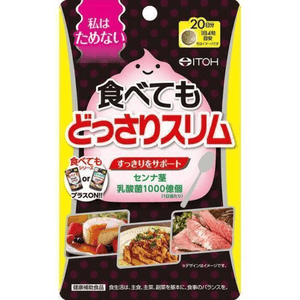 【日本直邮】 日本 井藤汉方制药 Diet 乳酸菌 80粒 塑形瘦身热控片