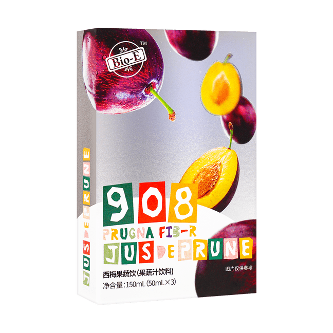 Plum Fruit and Vegetable Drink 1.69 fl oz * 3 bottles