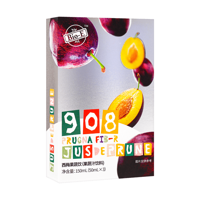 Plum Fruit and Vegetable Drink 1.69 fl oz * 3 bottles