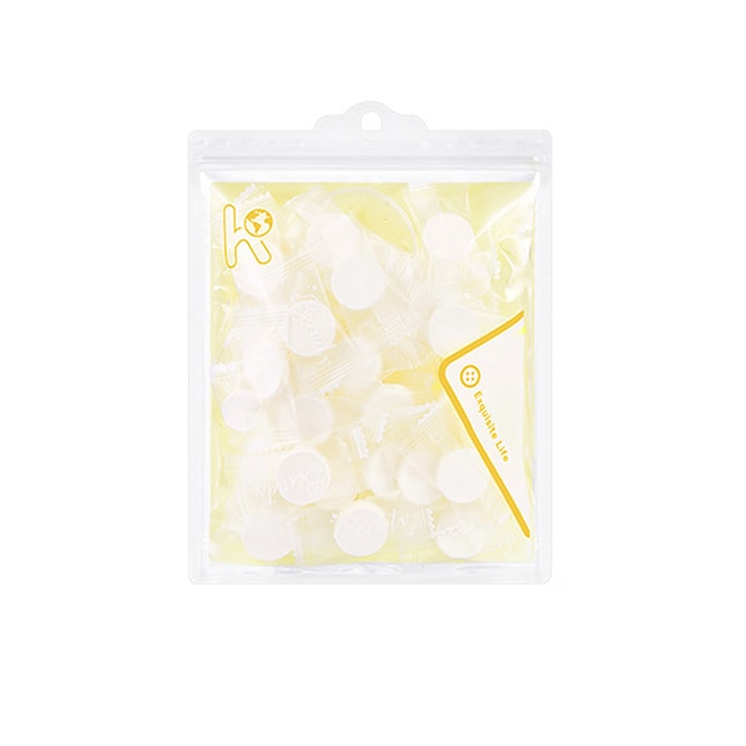 케치 개별 포장 압축 페이셜 마스크, 50매입, 캔디 그레인 스파 마스크 시트, 부직포 압축 원단