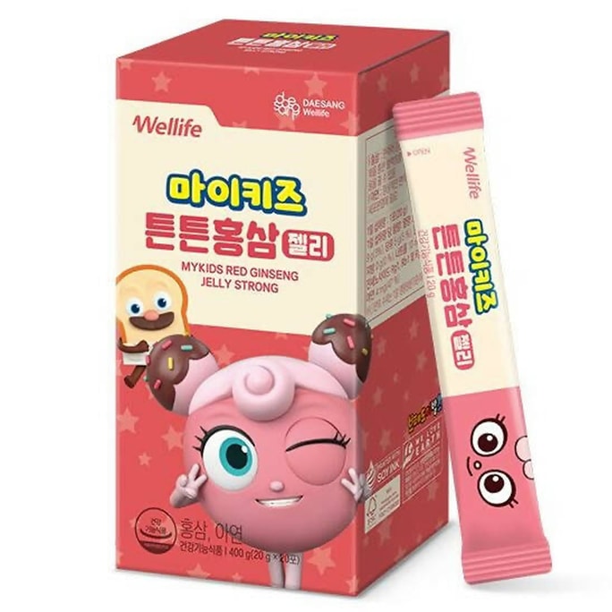 Daeasng Wellife MyKids Red Ginseng Jelly Strong