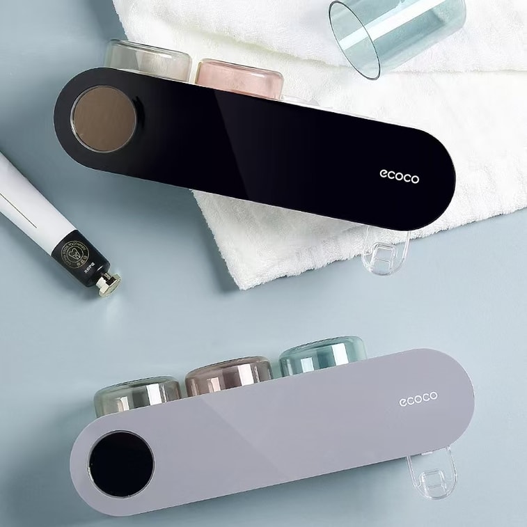 Yi Ke Ke [フリーカップ] 歯ブラシ殺菌器、UVインテリジェント循環殺菌・乾燥歯ブラシ、ブラック、1個 8